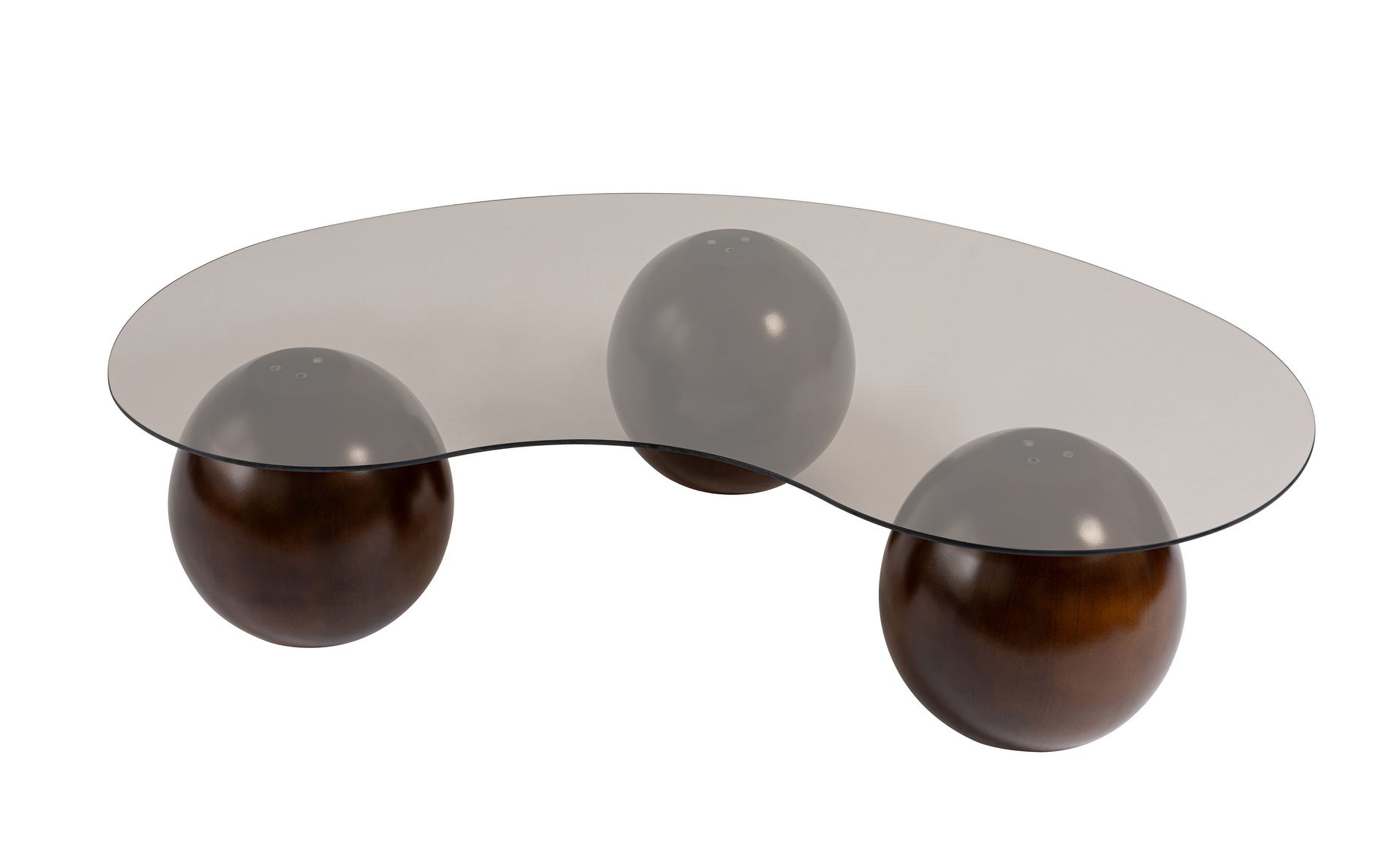 Masuta de cafea Linera, nuc  6